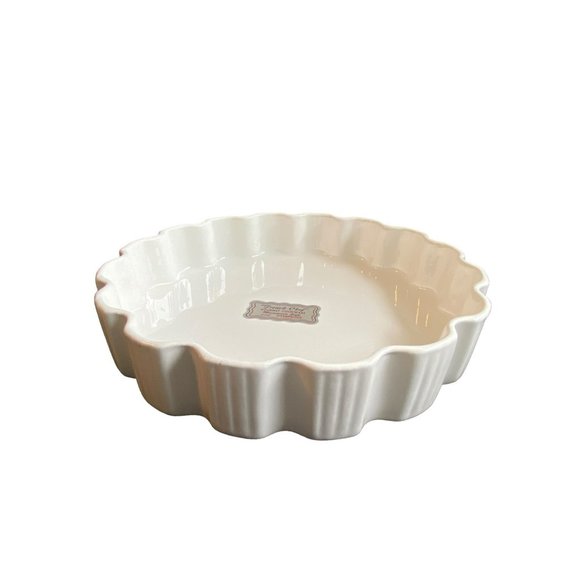 Vintage French Chef Flute Quiche , Tart Pan - Picture 3 of 7